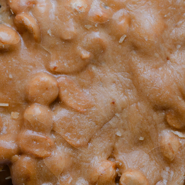 Close-up of a peanut brittle
